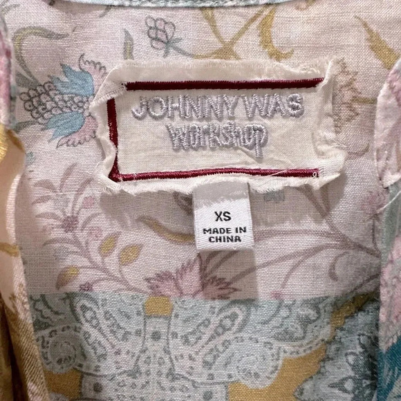 Johnny Was MARSEILLE GARDEN SEASIDE DRESS - Picture 12 of 13